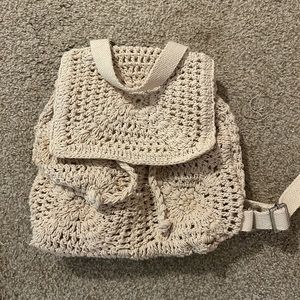 Wild Fable || crochet mini backpack